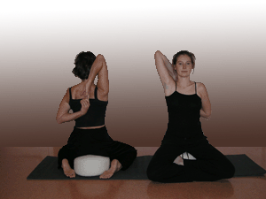 een yoga asana
